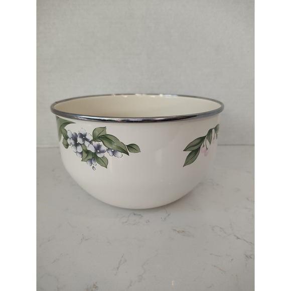 Pfaltzgraff 7‎ in Garden Party Small Metal Bowl (Great Impressions) - Picture 3 of 7